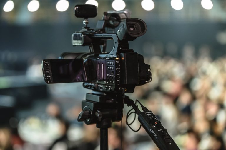 Video Camera Shoot At A Event